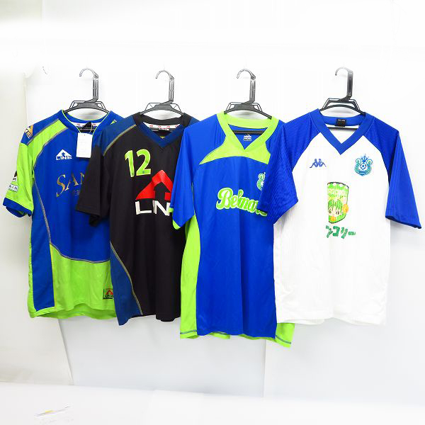 実際に弊社で買取させて頂いた【未使用含む】A-LINE/エーライン/Kappa/カッパ/湘南ベルマーレ/半袖 ユニフォーム等 L/4点セット