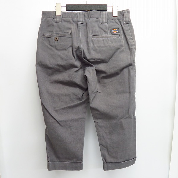 実際に弊社で買取させて頂いたDickies/ディッキーズ クロップドパンツ グレー系 Sの画像 1枚目