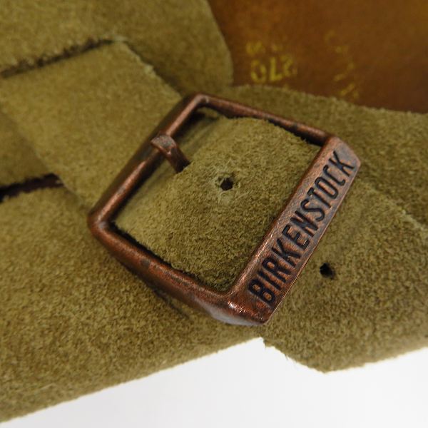 実際に弊社で買取させて頂いたBIRKENSTOCK/ビルケンシュトック BOSTON/ボストン スウェードレザーサンダル/27  の画像 8枚目