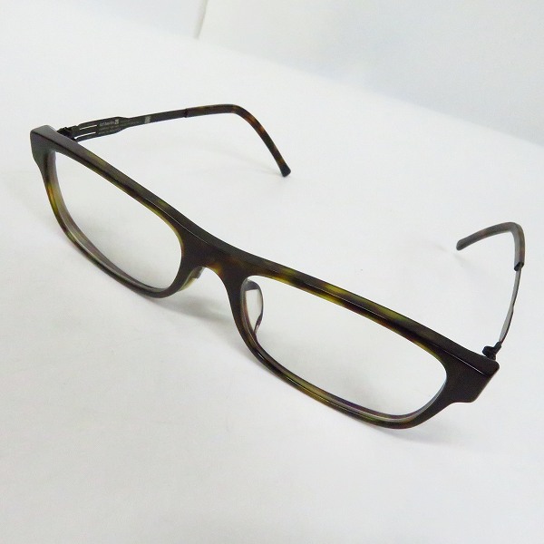 実際に弊社で買取させて頂いたic! berlin/アイシーベルリン Manuel N. East-Havanna/メガネフレーム/眼鏡