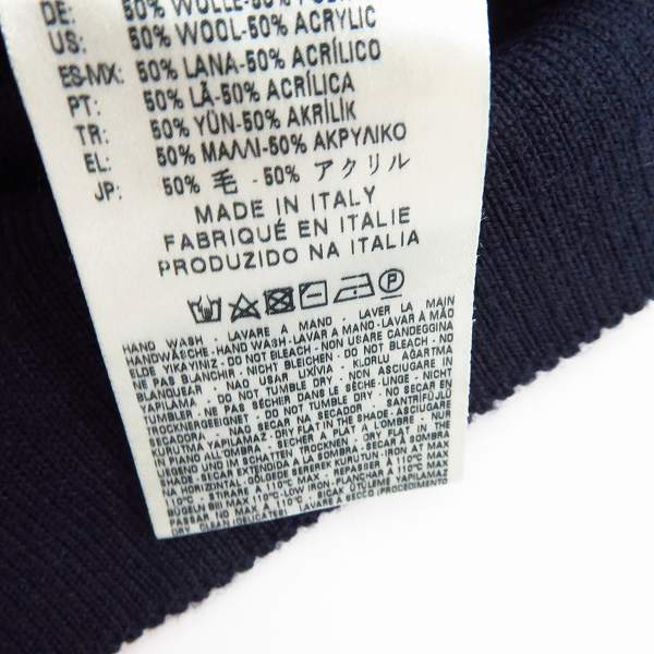 実際に弊社で買取させて頂いたDIESEL BLACK GOLD/ディーゼルブラックゴールド 総柄ウールセーター/Mの画像 4枚目