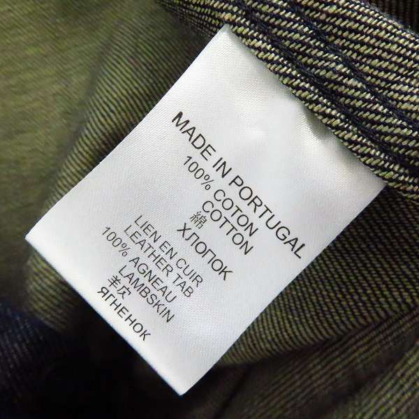 実際に弊社で買取させて頂いた【JPタグ】GIVENCHY/ジバンシー 比翼 インディゴデニムシャツ ジャケット14-1/2 37の画像 3枚目