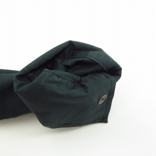 実際に弊社で買取させて頂いたDIESEL BLACK GOLD/ディーゼルブラックゴールド バックプリント 長袖シャツ カーキ/46の画像 7枚目