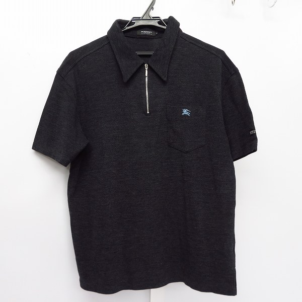 実際に弊社で買取させて頂いたBURBERRY LONDON/バーバリー ハーフジップ ポロシャツ/3