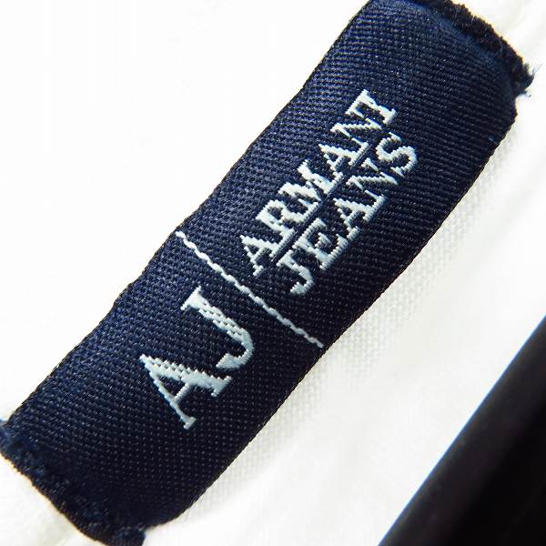 実際に弊社で買取させて頂いたARMANI JEANS/アルマーニジーンズ float ロゴプリント 半袖Tシャツ の画像 2枚目