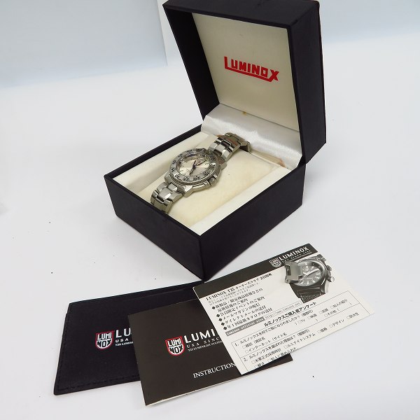 実際に弊社で買取させて頂いたLUMINOX/ルミノックス NAVY SEAL STEEL 3200 SERIES シルバーの画像 6枚目