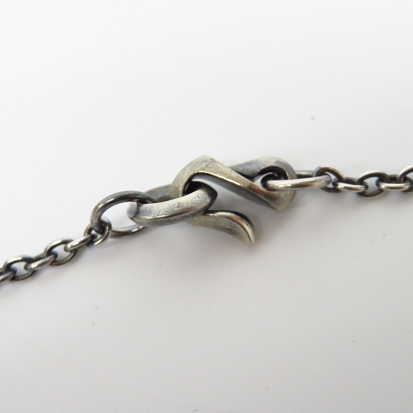 実際に弊社で買取させて頂いた【ギャラ付】LEATHERS AND TREASURES/レザーズ＆トレジャーズ  フレアペンダントトップ Sqeare quest w/fleur-de-lisの画像 4枚目