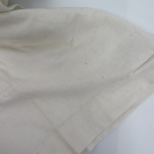 実際に弊社で買取させて頂いたA BATHING APE/アベイシングエイプ×KAWS/カウズ コラボ プリント半袖Tシャツ size：Lの画像 6枚目