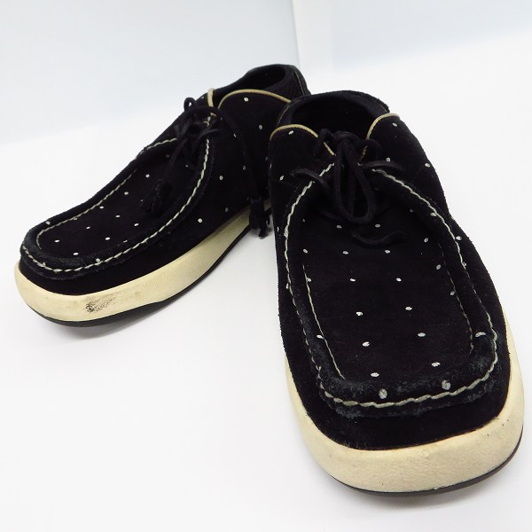 実際に弊社で買取させて頂いたvisvim/ヴィズヴィム ドット柄 ワラビーブーツ レースアップシューズ 10