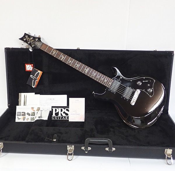 実際に弊社で買取させて頂いた★PRS/Paul Reed Smith/ポール・リード・スミス Mira BLACK/ミラ 2013年製 ハードケース付