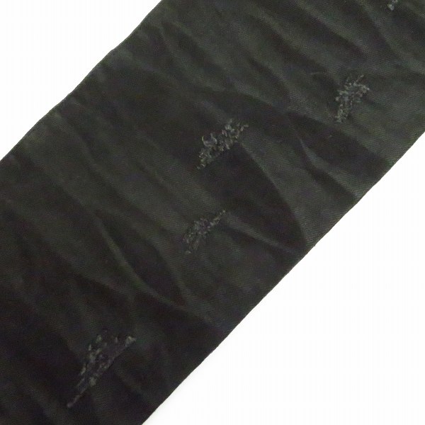 実際に弊社で買取させて頂いたDIESEL BLACK GOLD/ディーゼルブラックゴールド ストレッチデニムスキニー エクストラロング TYPE-2614 ブラック/28の画像 6枚目