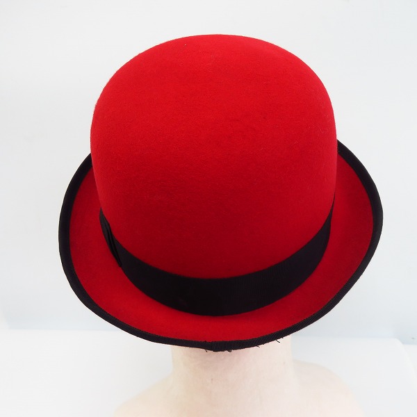 実際に弊社で買取させて頂いたCA4LA/カシラ KNOX NEWYORK ウールボーラーハット/57の画像 3枚目