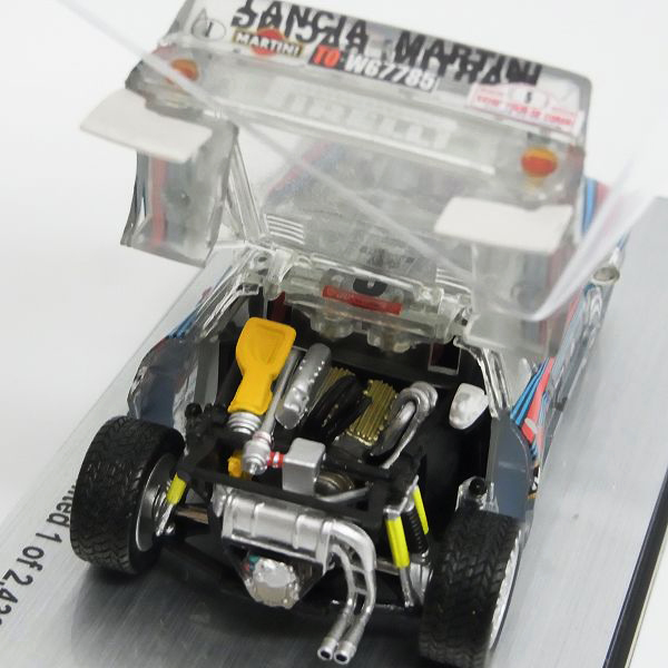 実際に弊社で買取させて頂いたKYOSHO/京商 1/43 Lancia 037 Rally/ランチア 037ラリー '83 TOUR DE CORSE limited 1 of 2,436pcs  ミニカー の画像 2枚目