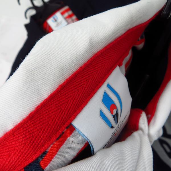 実際に弊社で買取させて頂いた【未使用含む】CANTERBURY/カンタベリー ラグビー 2019 ワールドカップ/ブランドロゴ刺繍  長袖/半袖シャツ M/5点セットの画像 6枚目