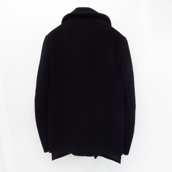 実際に弊社で買取させて頂いたkolor/カラー  ウール100%  タスマニアバイルメルトン Pコート 10WCM-J10110/2の画像 1枚目