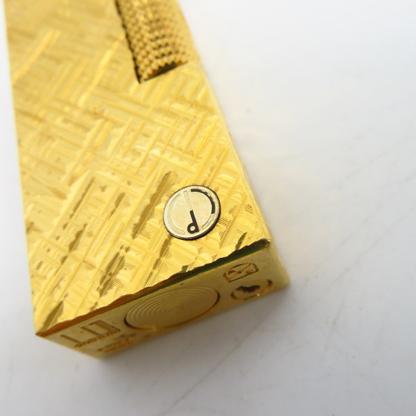 実際に弊社で買取させて頂いたdunhill/ダンヒル スリム ローラー ガスライター ゴールドの画像 6枚目