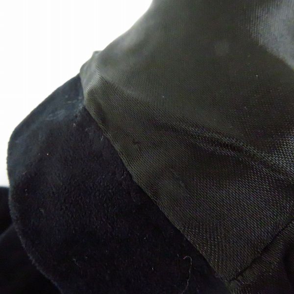 実際に弊社で買取させて頂いたGIORGIO ARMANI/ジョルジオ アルマーニ ベロア 2B ジャケット/46の画像 5枚目