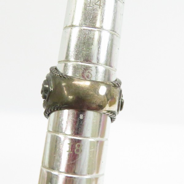 実際に弊社で買取させて頂いたCRIMIE/クライミー カレッジビンテージリング 925  マリア 17号の画像 6枚目