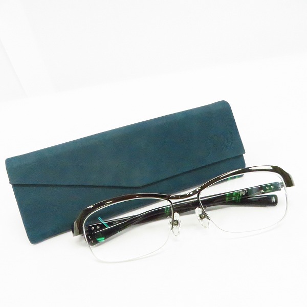 実際に弊社で買取させて頂いた999.9/フォーナインズ 度入り メガネフレーム/アイウェア 18-19年モデル S-370T の画像 7枚目