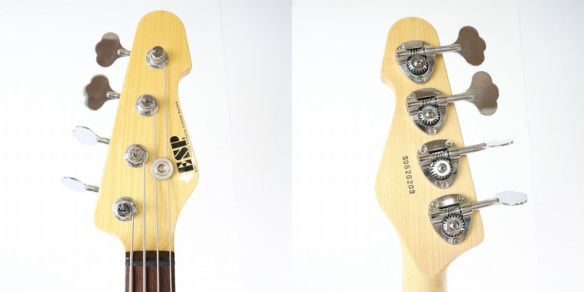 実際に弊社で買取させて頂いた★ESP/イーエスピー AP-250SL NTL/M アクティブ エレキベースの画像 3枚目