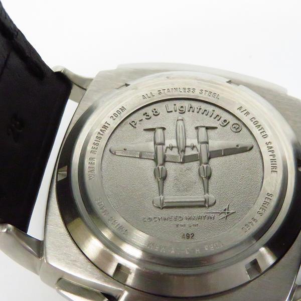 実際に弊社で買取させて頂いたLUMINOX/ルミノックス P-38 LIGHTNING VALJOUX CHRONOGRAPH 9460 ライトニング オートマチック/自動巻き Ref.9461の画像 3枚目