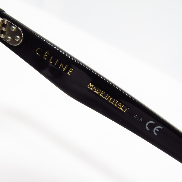 実際に弊社で買取させて頂いたCELINE/セリーヌ フルリム サングラス/アイウェア CL40034Fの画像 4枚目