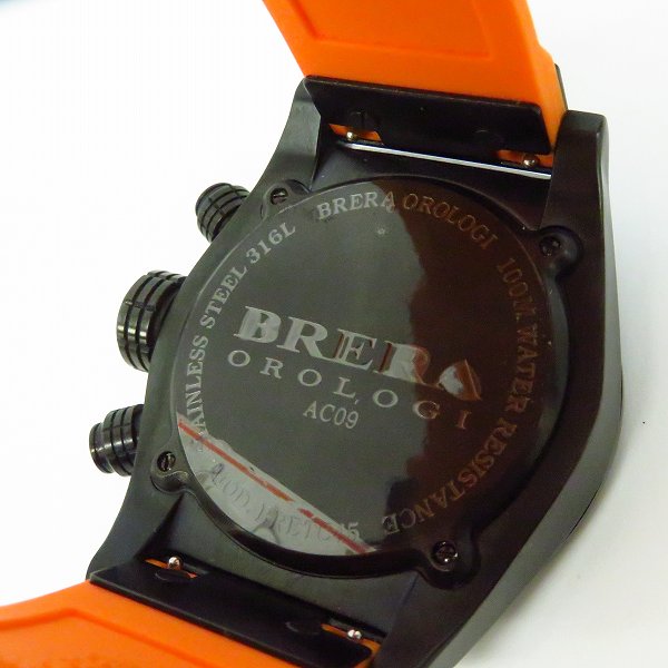 実際に弊社で買取させて頂いたBRERA OROLOGI/ブレラ オロロジ ETERNO CHRONO/エテルノクロノ 腕時計/ ウォッチ BRETC45の画像 3枚目