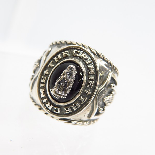 実際に弊社で買取させて頂いたCRIMIE/クライミー カレッジシルバーリング 925  マリア 17号