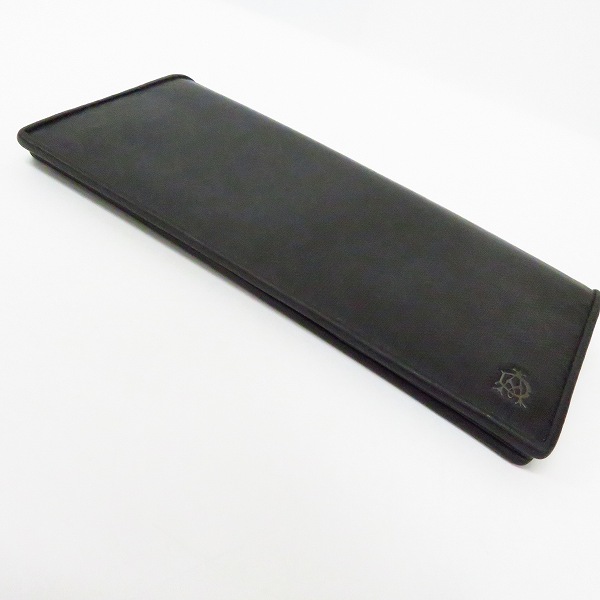 実際に弊社で買取させて頂いたdunhill/ダンヒル ロゴ総柄 レザー二つ折り長財布の画像 2枚目