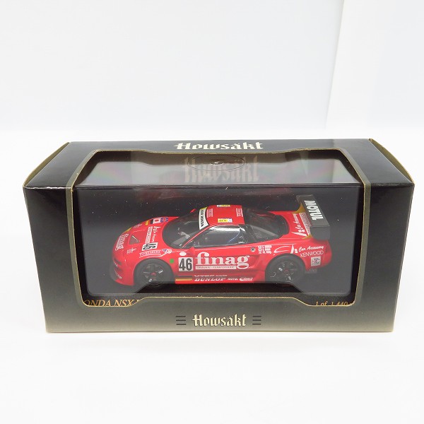 実際に弊社で買取させて頂いたKYOSHO/京商 1/431994 HONDA/ホンダ  NSX Le Mans/ルマン クレマー ミニカー/K03710A の画像 7枚目