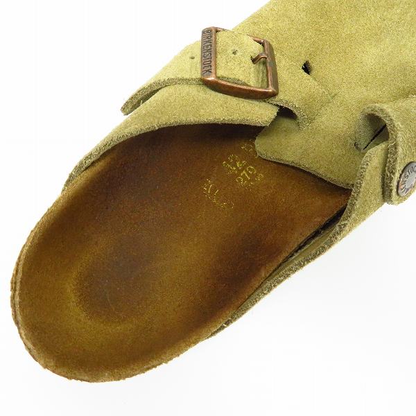 実際に弊社で買取させて頂いたBIRKENSTOCK/ビルケンシュトック BOSTON/ボストン スウェードレザーサンダル/27  の画像 4枚目