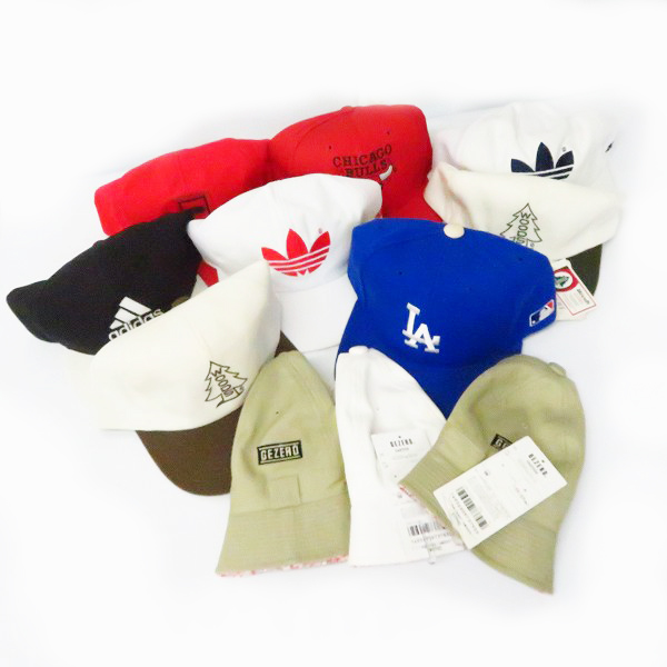 実際に弊社で買取させて頂いた【おまとめ/10点↑】adidas/アディダス FILA/フィラ GEZERO他 キャップ/クロッシェ ハット/帽子