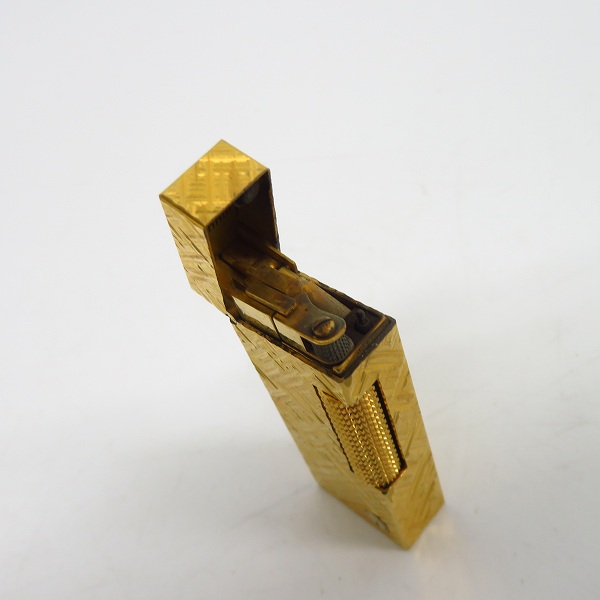 実際に弊社で買取させて頂いたdunhill/ダンヒル スリム ローラー ガスライター ゴールドの画像 4枚目