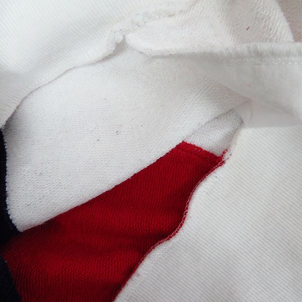 実際に弊社で買取させて頂いたFILA/フィラ ビッグロゴ プルオーバーパーカー/ロングTシャツ M 2点セットの画像 4枚目