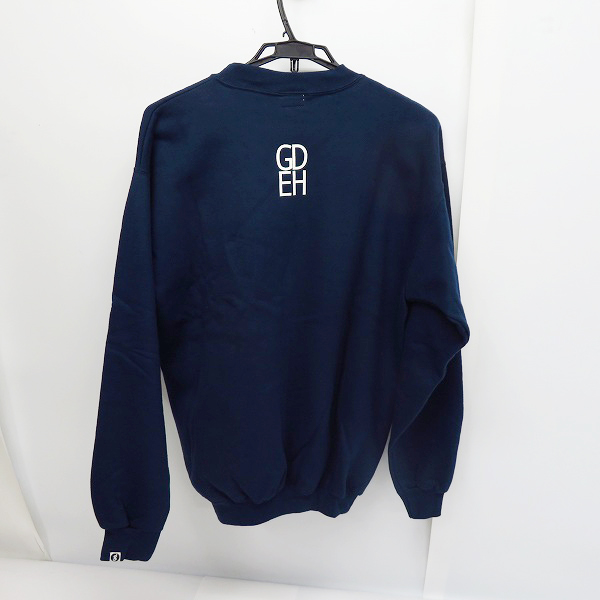 実際に弊社で買取させて頂いたGOODENOUGH/グッドイナフ クルーネック ロゴプリント スウェット Mの画像 1枚目