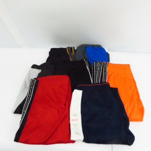 実際に弊社で買取させて頂いたKappa/カッパ プラクティスパンツ/トレーニングジャージ/ロングパンツ size：M 7点セット