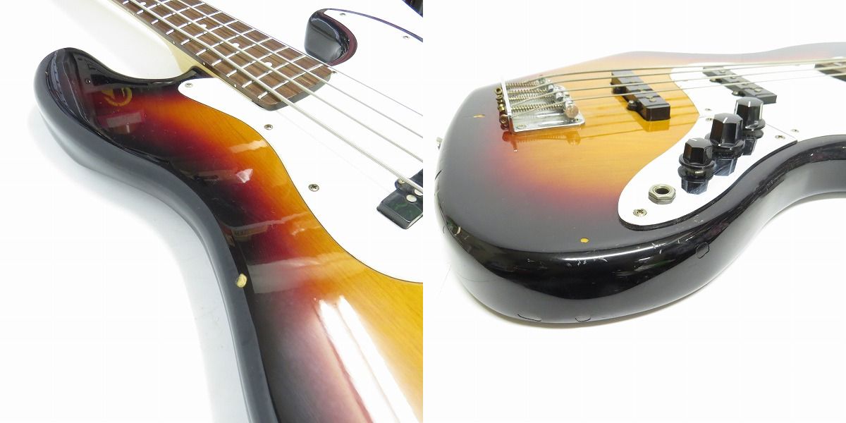 実際に弊社で買取させて頂いた★BUSKER'S/バスカーズ ジャズベースタイプ エレキベースの画像 3枚目