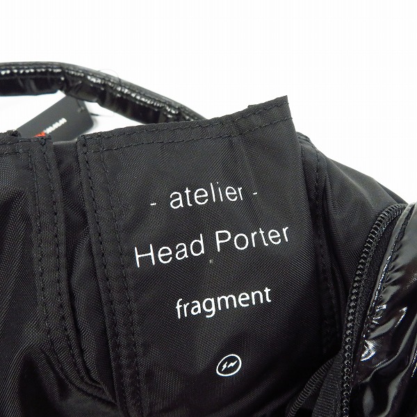 実際に弊社で買取させて頂いた【未使用】HEAD PORTER×fragment design/ヘッドポーター×フラグメント デザイン atelier/アトリエ トートバッグの画像 4枚目