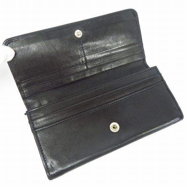 実際に弊社で買取させて頂いたJIMMY CHOO/ジミーチュウ NINO スタースタッズ レザー長財布の画像 3枚目