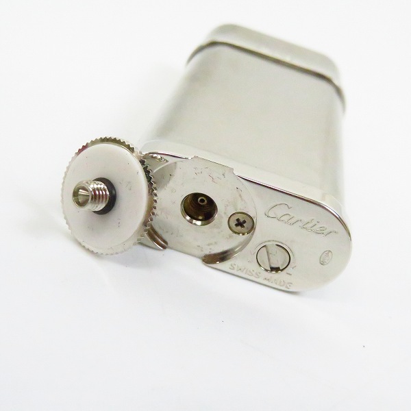 実際に弊社で買取させて頂いた【ギャラ付き】Cartier/カルティエ ゴドロン ガスライター カルティエロゴ S/Sの画像 2枚目
