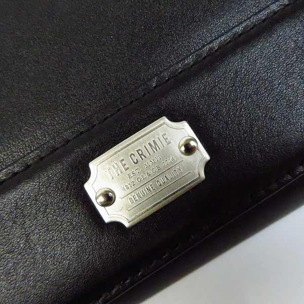 実際に弊社で買取させて頂いたTHE CRIMIE/クライミー LONG WALLET "THE" SERIES COLLECTION 長財布 CRA1-WB01-WT02の画像 6枚目
