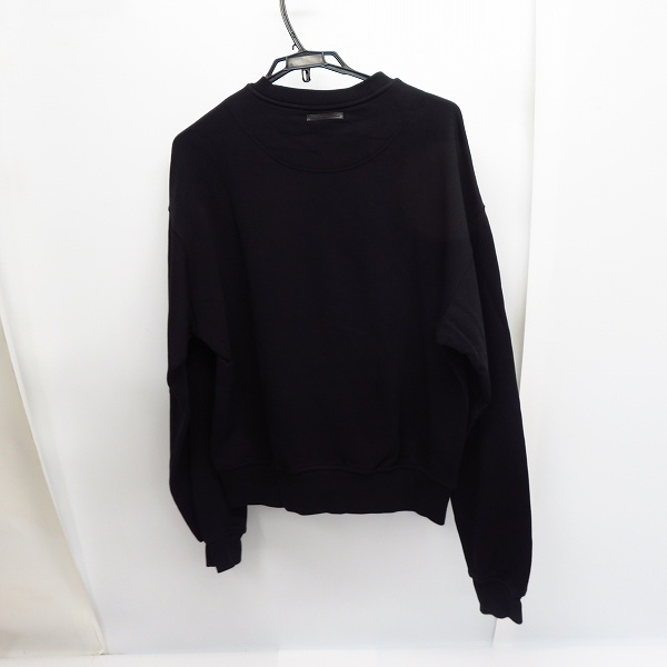 実際に弊社で買取させて頂いたDIESEL BLACK GOLD/ディーゼルブラックゴールド パッチ/プリント トレーナー/Sの画像 1枚目