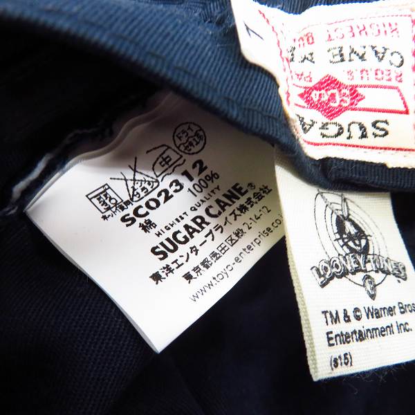 実際に弊社で買取させて頂いた SUGAR CANE/シュガーケーン  ロードランナー バケットハット ROAD RUNNER BUCKET HAT SC02312/Lの画像 6枚目