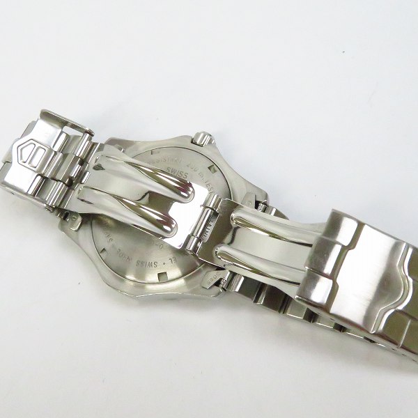 実際に弊社で買取させて頂いたTAG Heuer/タグホイヤー Professional 2000 黒文字盤 クォーツ 時計/ウォッチ WK1110-0【動作未確認】の画像 2枚目