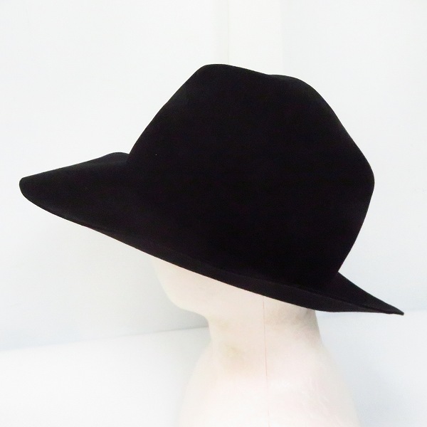 実際に弊社で買取させて頂いたCA4LA/カシラ レディース ラビットファー ハット JUN01471の画像 2枚目