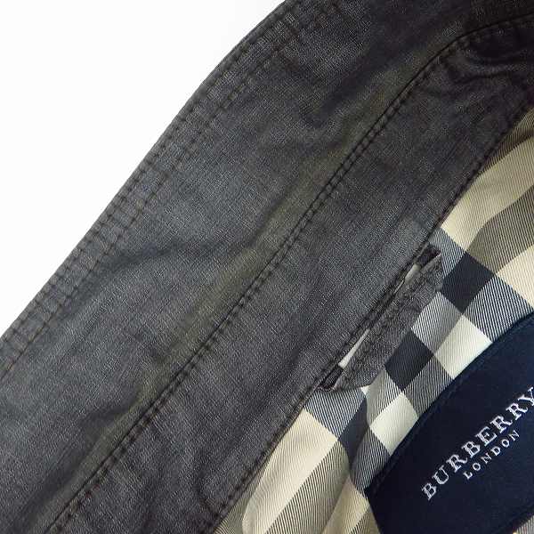 実際に弊社で買取させて頂いたBURBERRY LONDON/バーバリーロンドン 裏ノバチェック コットン ジャケット/ブルゾン BBP35-623-09/Lの画像 5枚目