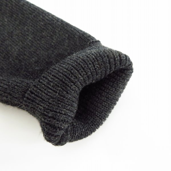 実際に弊社で買取させて頂いたDIESEL BLACK GOLD/ディーゼル ウール混 ジップアップハイゲージニット/Sの画像 7枚目