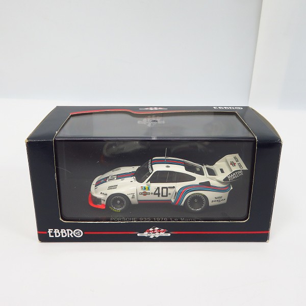 実際に弊社で買取させて頂いたEBBRO/エブロ 1/43 1975 PORSCHE/ポルシェ Le Mans/ルマン ミニカー/768の画像 8枚目