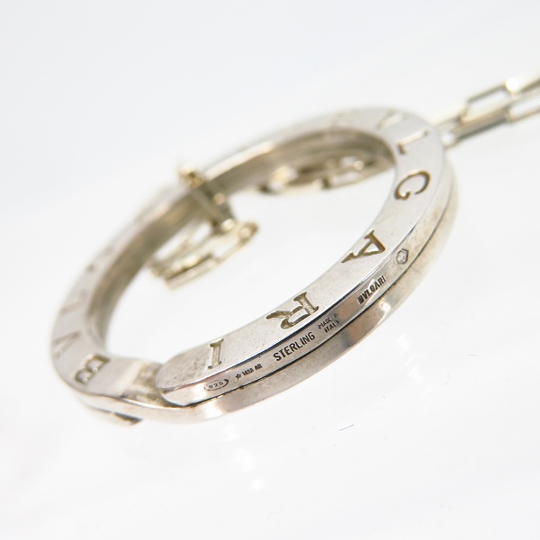 実際に弊社で買取させて頂いたBVLGARI/ブルガリ B-zero1/ビーゼロ キーリング/ペンダント/ネックレス SV925の画像 3枚目