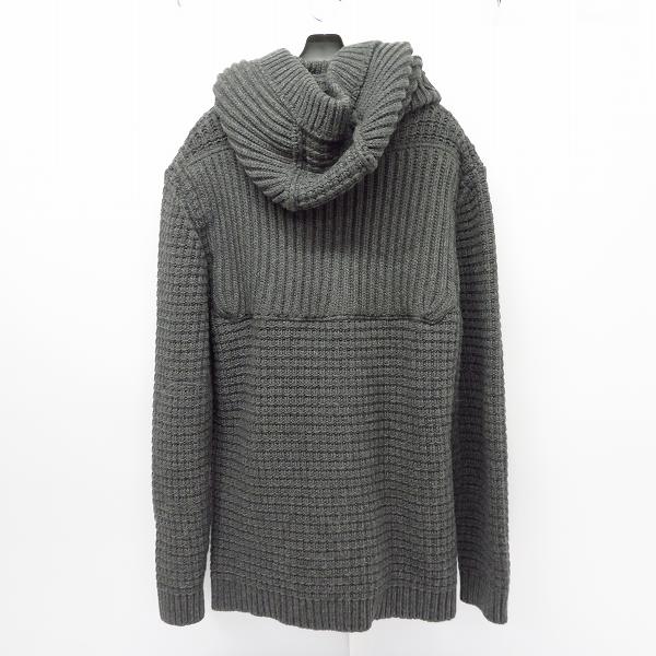 実際に弊社で買取させて頂いたBARNEYS NEW YORK/バーニーズニューヨーク 肉厚 ニット ダッフルコート/52の画像 1枚目